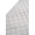 Oboustranný prošívaný přehoz Beddo 006 220x240 cm světle šedý