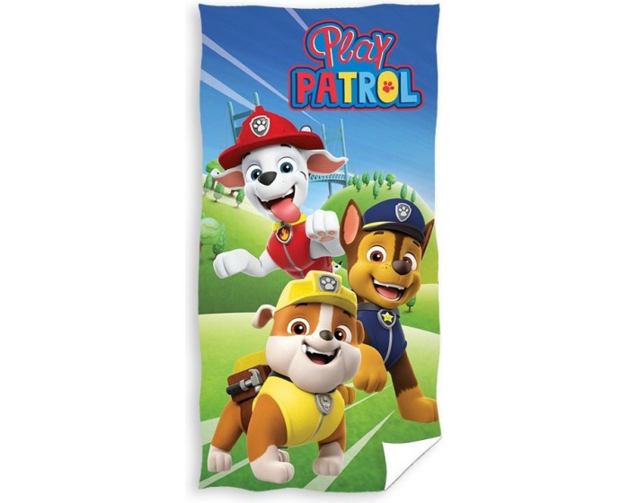 Dětská rychleschnoucí osuška BORD PAW PATROL BOY 70x140 cm vícebarevná
