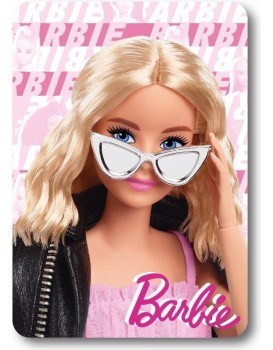 Dětská fleecová deka POLAR BARBIE I 100x140 cm růžová