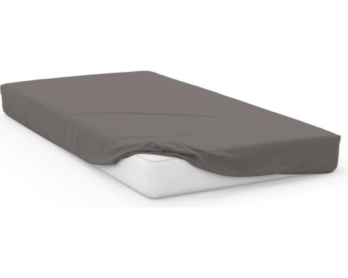 Bavlněné Jersey prostěradlo SOFT 160x200 cm + 25 cm cappuccino