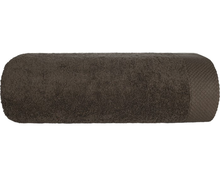 Bavlněný froté ručník BOHO 50x90 cm hnědý