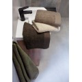 Bavlněný froté ručník BOHO 50x90 cm hnědý