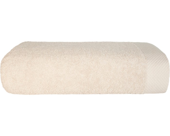 Bavlněný froté ručník BOHO 50x90 cm krémový