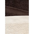 Bavlněný froté ručník BOHO 50x90 cm krémový