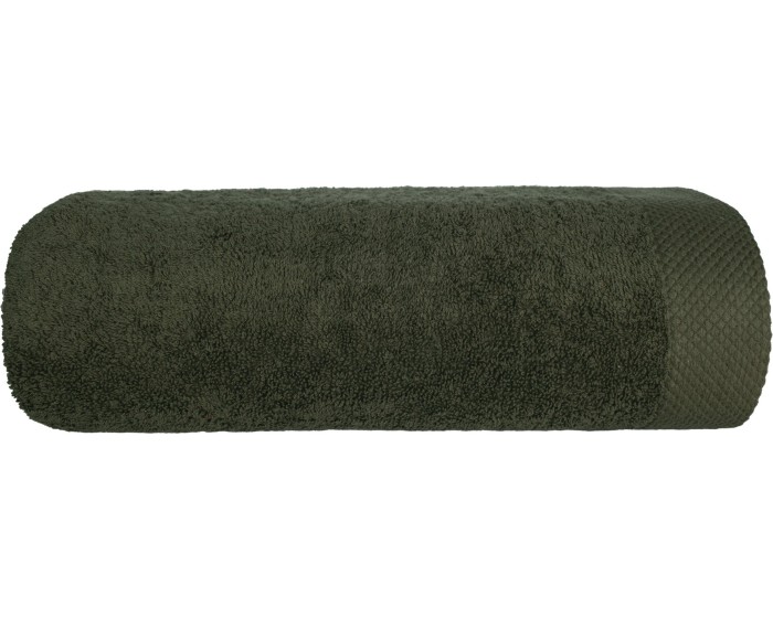 Bavlněný froté ručník BOHO 50x90 cm zelený