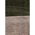 Bavlněný froté ručník BOHO 70x140 cm béžový