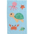 Dětský bavlněný ručník KIDS 002 30x50 cm modrý
