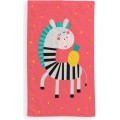 Dětský bavlněný ručník KIDS Zebra 30x50 cm růžový