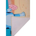 Dětská bavlněná osuška ROBIN Bluey 70x140 cm modrá