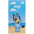 Dětská rychleschnoucí osuška BORD BLUEY 70x140 cm modrá