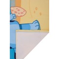 Dětská rychleschnoucí osuška BORD BLUEY 70x140 cm modrá