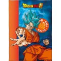 Dětská fleecová deka Polar Dragon Ball 100x140 cm modro-oranžová