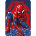 Dětská fleecová deka Polar Spiderman 100x140 cm červeno-modrá