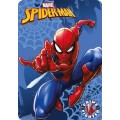 Dětská fleecová deka Polar Spiderman 100x140 cm modro-červená