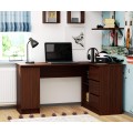 Rohový psací stůl B20 155 cm wenge pravý