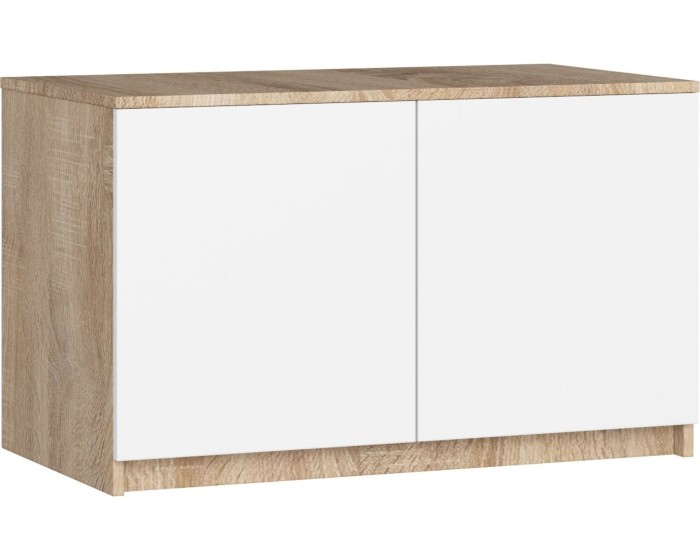 Nástavec na skříň Star 90 cm sonoma/bílý