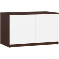 Nástavec na skříň Star 90 cm venge/bílý