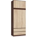 Nástavec na skříň Star 90 cm venge/sonoma