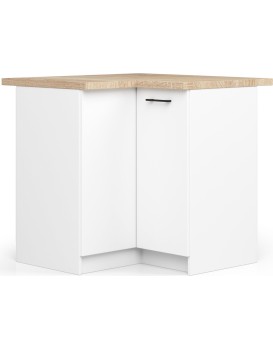 Kuchyňská rohová skříňka Olivie S 90 cm bílá