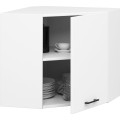 Kuchyňská skříňka Olivie W 60/60 cm cm bílá - závěsná rohová