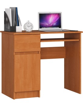 Psací stůl PIKSEL 90 cm olše levý