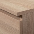 Kancelářský regál Rexa 60 cm 1 šuplík a 4 police dub sonoma