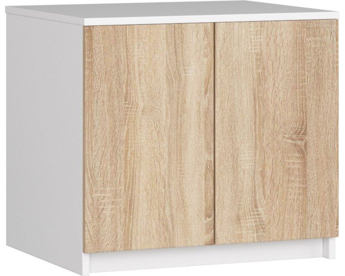 Nástavec na skříň Star 60 cm dub sonoma/bílý mat