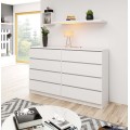 Komoda Inbia K 160 cm bílá