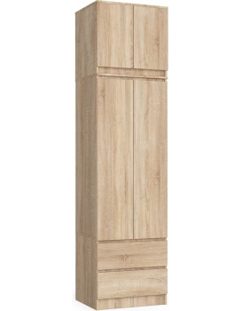 Šatní skříň s nádstavcem STAR 234 cm