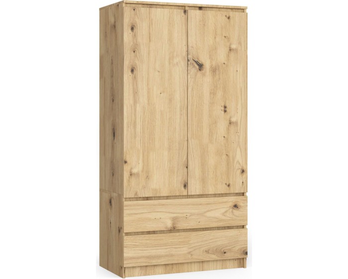 Šatní skříň Star 90 cm dub artisan