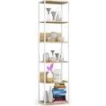 Regál LOFT 50 cm bílý/dub artisan