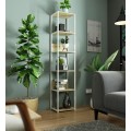 Regál LOFT 40 cm bílý/dub artisan