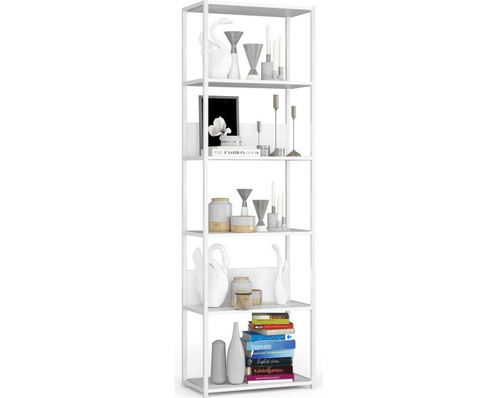 Regál LOFT 60 cm bílý