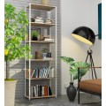 Regál LOFT 60 cm bílý/dub sonoma