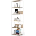 Regál LOFT 60 cm bílý/dub sonoma