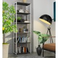 Regál LOFT 60 cm bílý/šedý