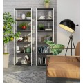 Regál LOFT 60 cm bílý/šedý