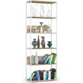 Regál LOFT 70 cm bílý/dub artisan