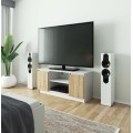 TV stolek Tonon 120 cm bílý/sonoma