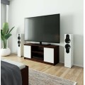 TV stolek Tonon 120 cm venge/bílý