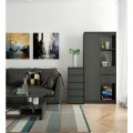 Komoda CL5 40 cm grafitově šedá
