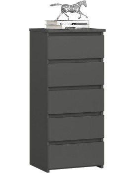 Komoda CL5 40 cm grafitově šedá