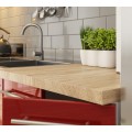 Kuchyňská skříňka Olivie S 60 cm 2D bílo-červená