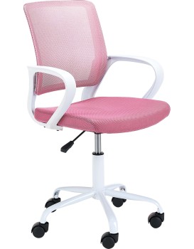 Dětská otočná židle FAUN růžová