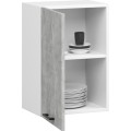 Kuchyňská závěsná skříňka Olivie W 50 cm bílá/beton