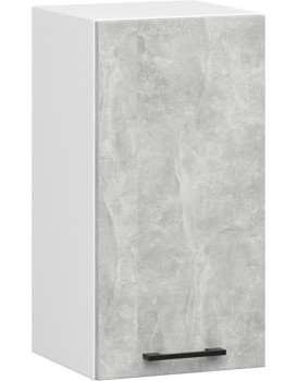 Kuchyňská závěsná skříňka Olivie W 40 cm bílá/beton