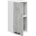 Kuchyňská závěsná skříňka Olivie W 40 cm bílá/beton