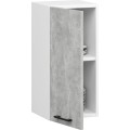 Kuchyňská závěsná skříňka Olivie W 30 cm bílá/beton