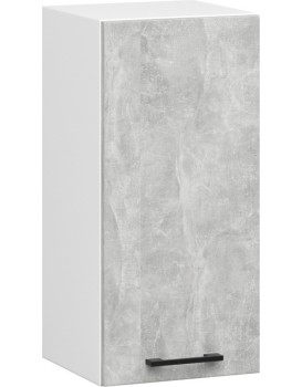 Kuchyňská závěsná skříňka Olivie W 30 cm bílá/beton