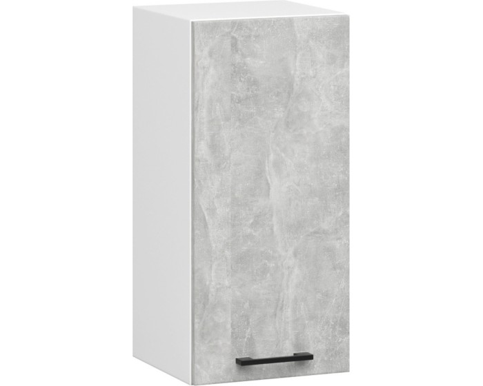 Kuchyňská závěsná skříňka Olivie W 30 cm bílá/beton